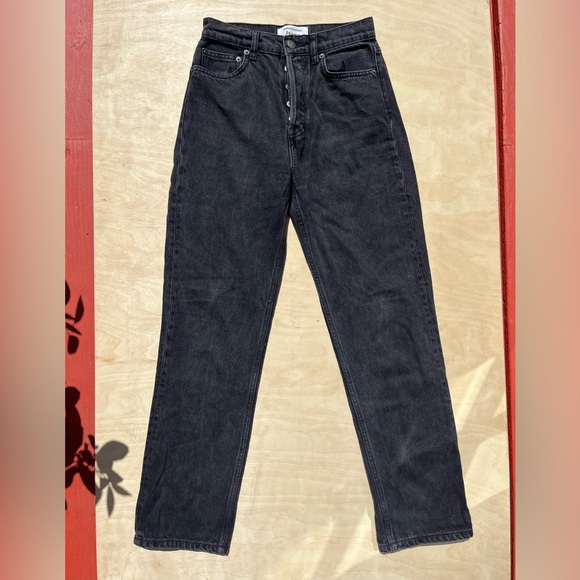 Reformation Cynthia High Rise Straight Jean - Picture 3 of 6